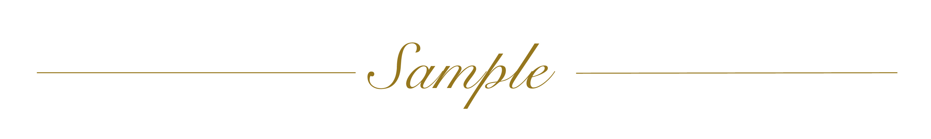 Sample