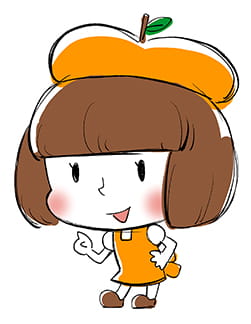 オレンジちゃんイラスト