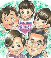 riokaが描いたサンクスボード